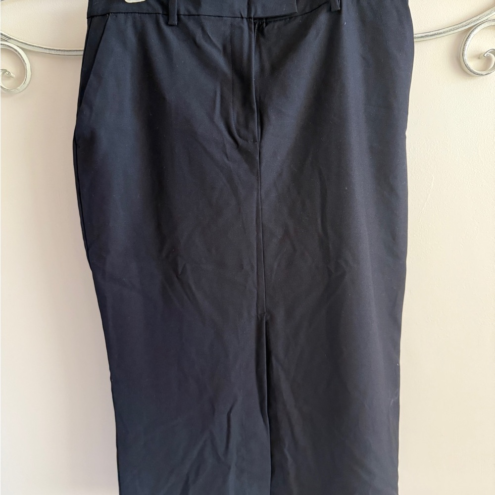 Zara Women Elegant Black Pencil Skirt